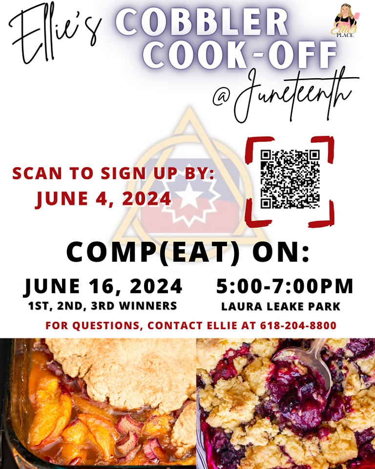 Cobbler Baking Competition hosted by Ellie’s Place